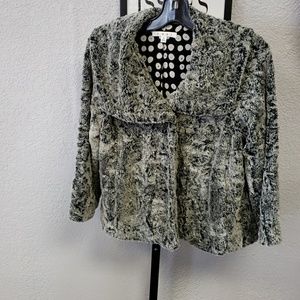 Cabi Chinchilly Jacket Sz Medium